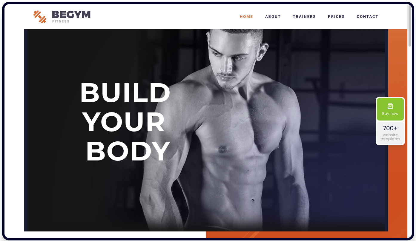 Fitness Studio template