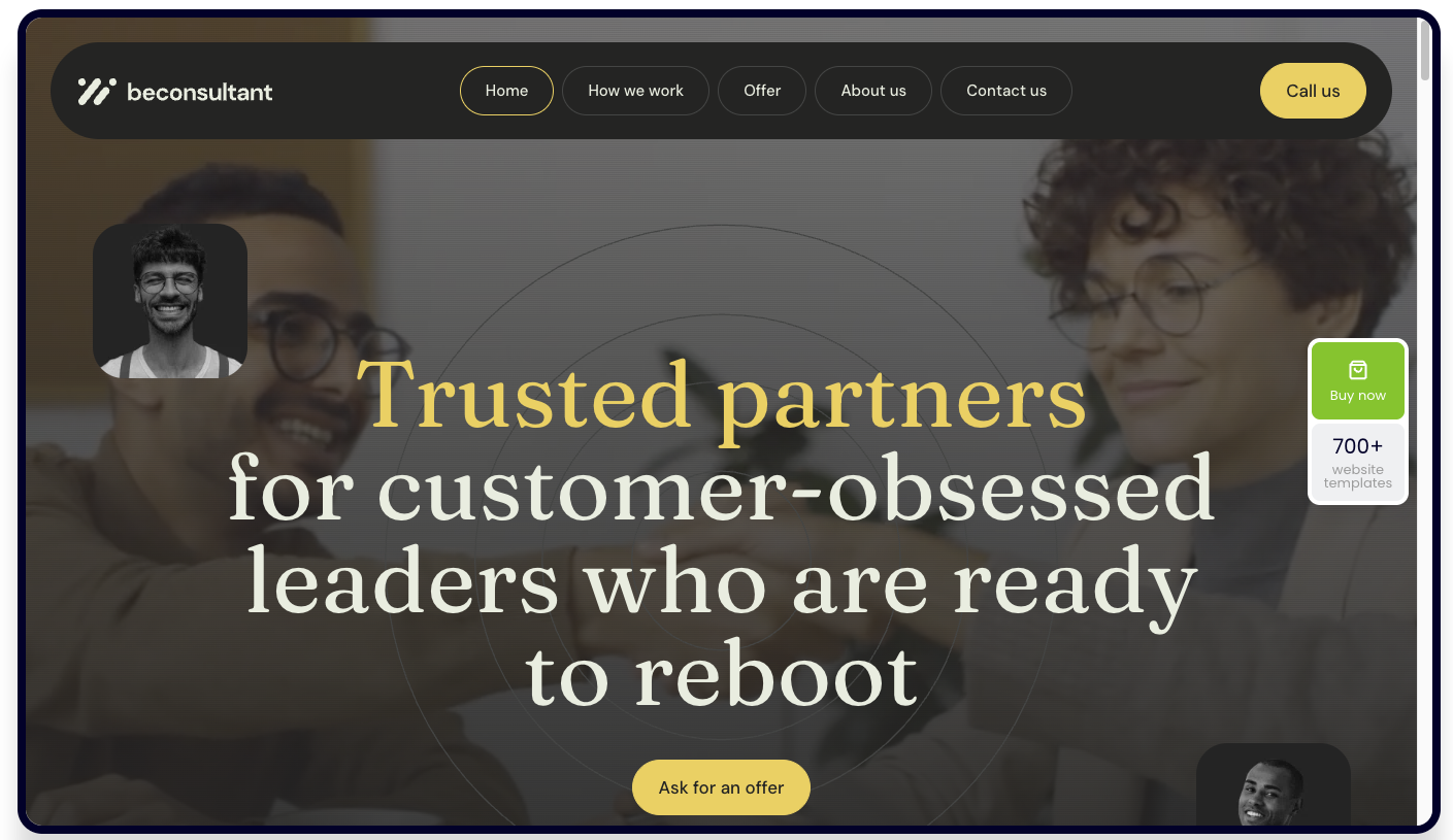 Professional Services template